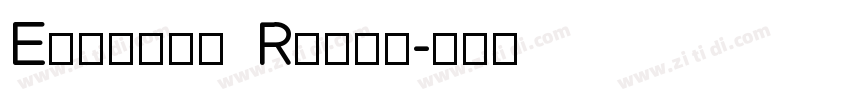 Empiric Roman字体转换